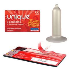 Prezerwatywy Pasante Unique Latexfree Condoms - 3 szt