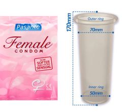 Pasante Vrouwen Condoom - 3 stuks