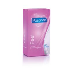 Pasante Sensitive Feel Condoms - 12 Condoms