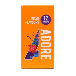 Condones Adore Flavors - 12 Condones