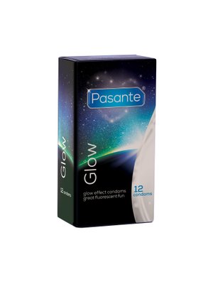 Pasante Glow Condooms - 12 stuks