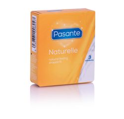 Pasante Naturelle Condoms - 3 pieces