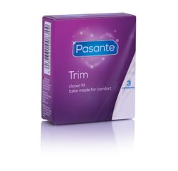 Pasante Trim Condoms - 3 pieces