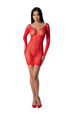 Passion - BS101 Net Dress - Red