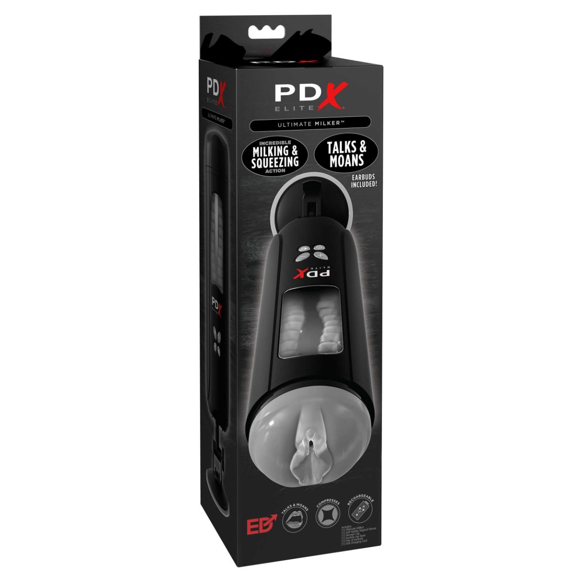 PDX Elite - Ultimate Milker Masturbator - Met Geluidseffecten foto 2