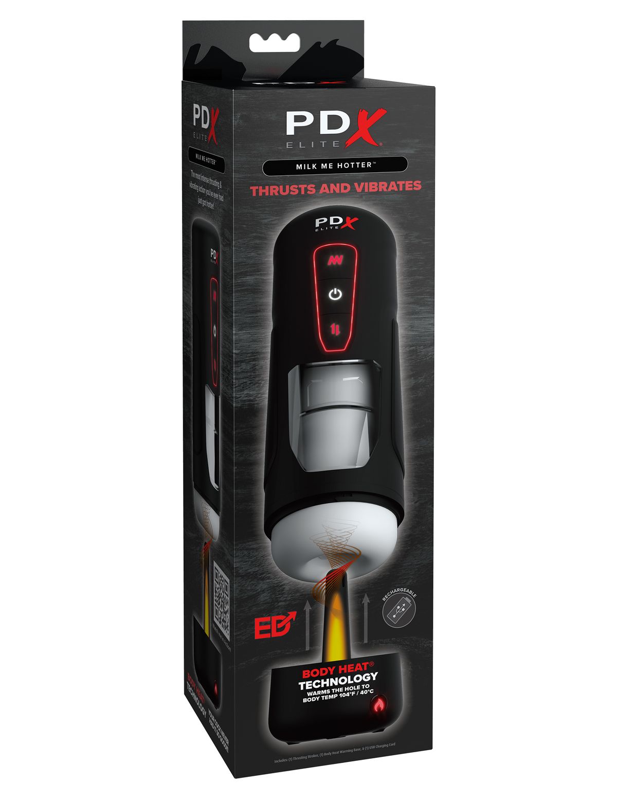 PDX Elite - Milk Me Hotter Verwarmende Automatische Masturbator foto 4