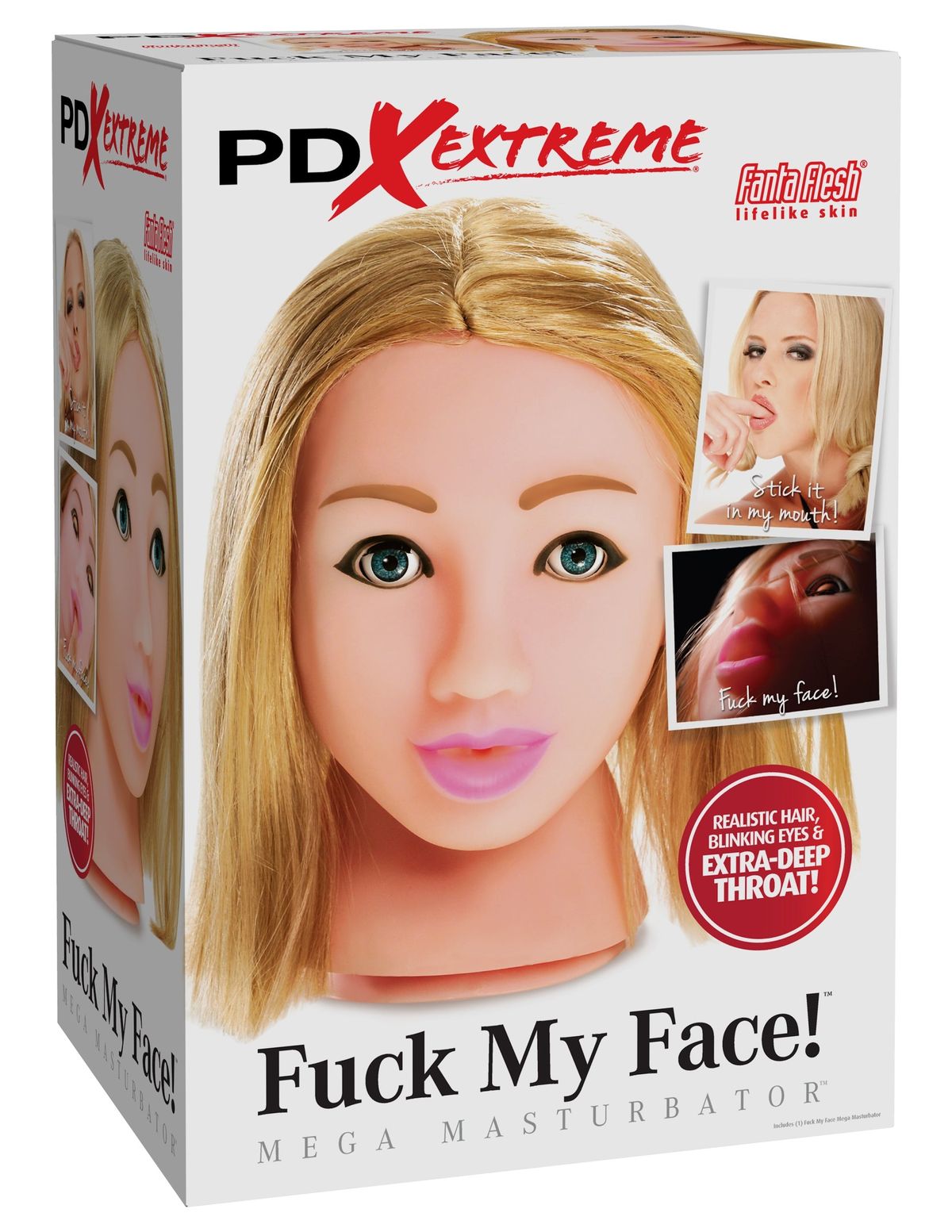 PDX Extreme - Fuck My Face Mega Masturbator - Blond foto 5