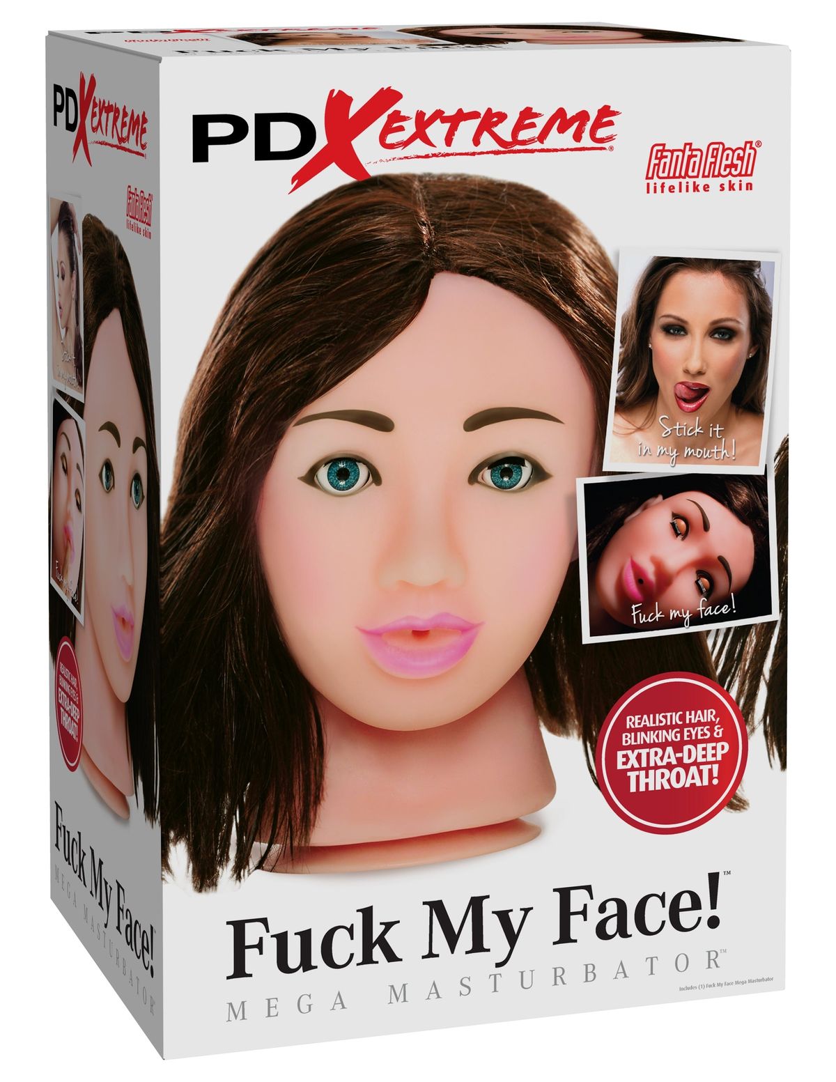 PDX Extreme - Fuck My Face Mega Masturbator - Brunette foto 5