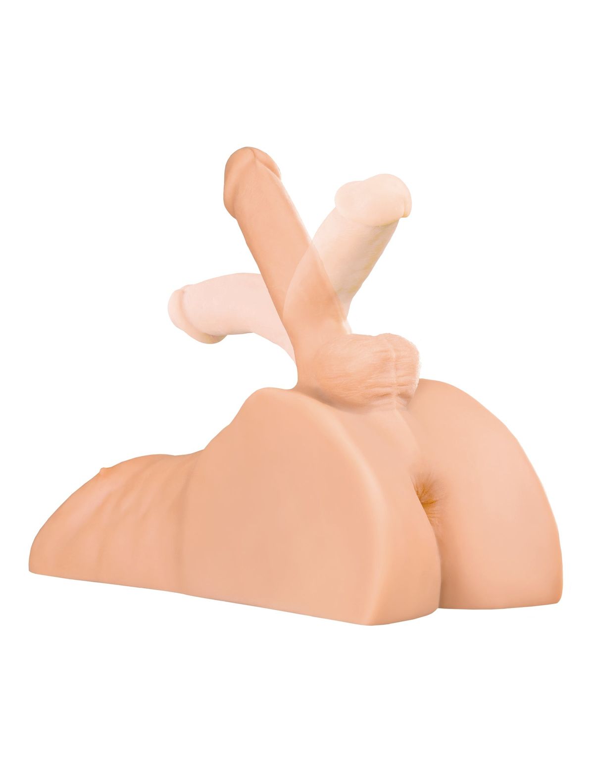 PDX Plus - Perfect Ride Realistische Sekspop Met Verstelbare Dildo - 15 cm foto 3
