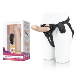 Pegasus - 6.5? Realistic Silicone Dildo With Harness Included