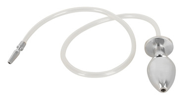 Orion - Piss to Ass Penis Plug - Silver - EasyToys