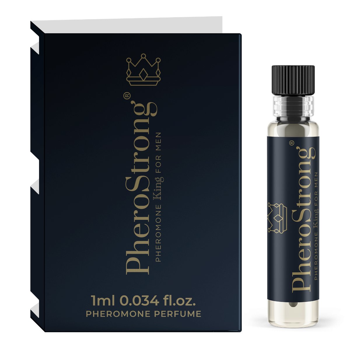 PheroStrong - Pheromone King For Men Eau de Parfum - 1 ml PheroStrong - Pheromone King For Men Eau de Parfum - 1 ml