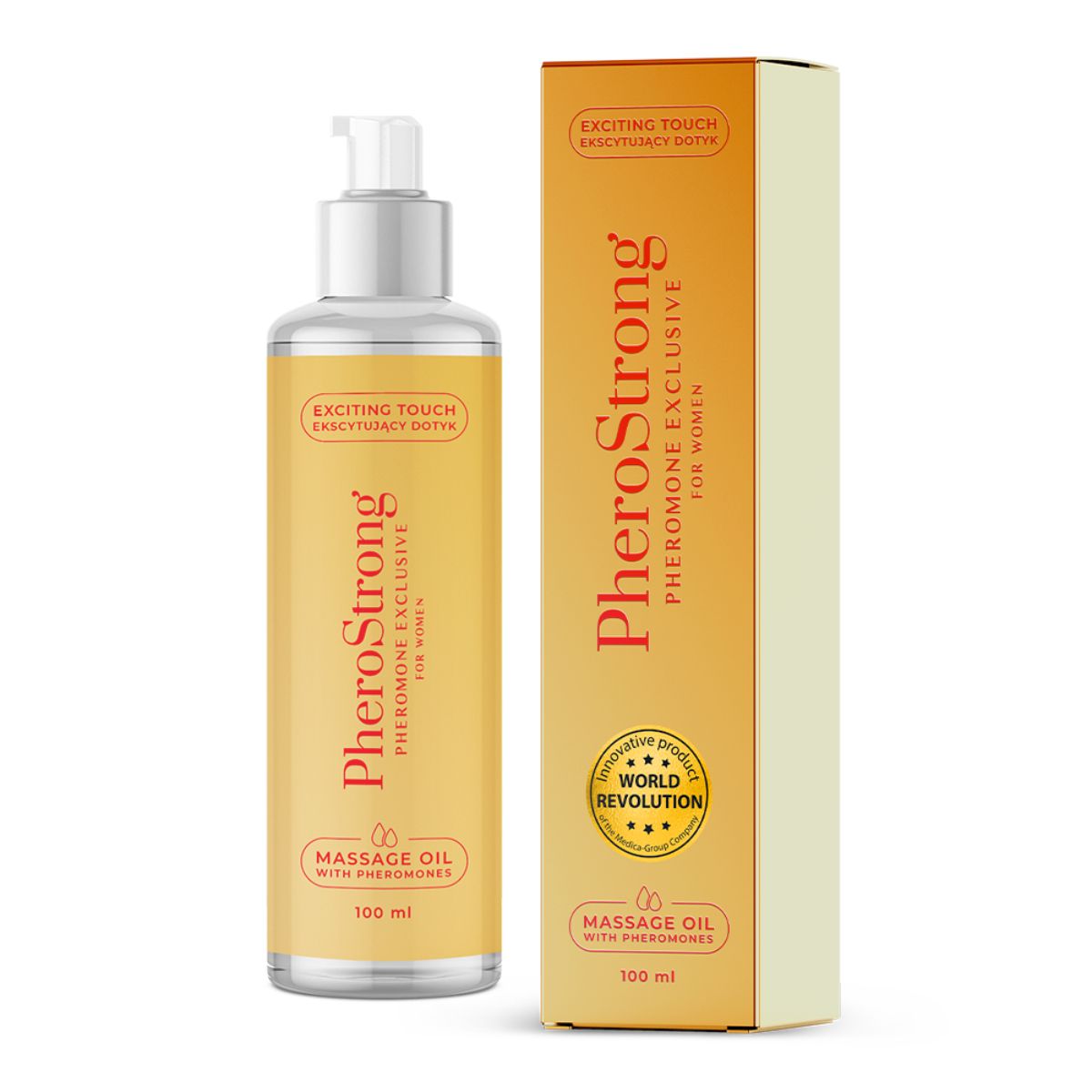 PheroStrong - Exclusive Women Massageolie - 100 ml