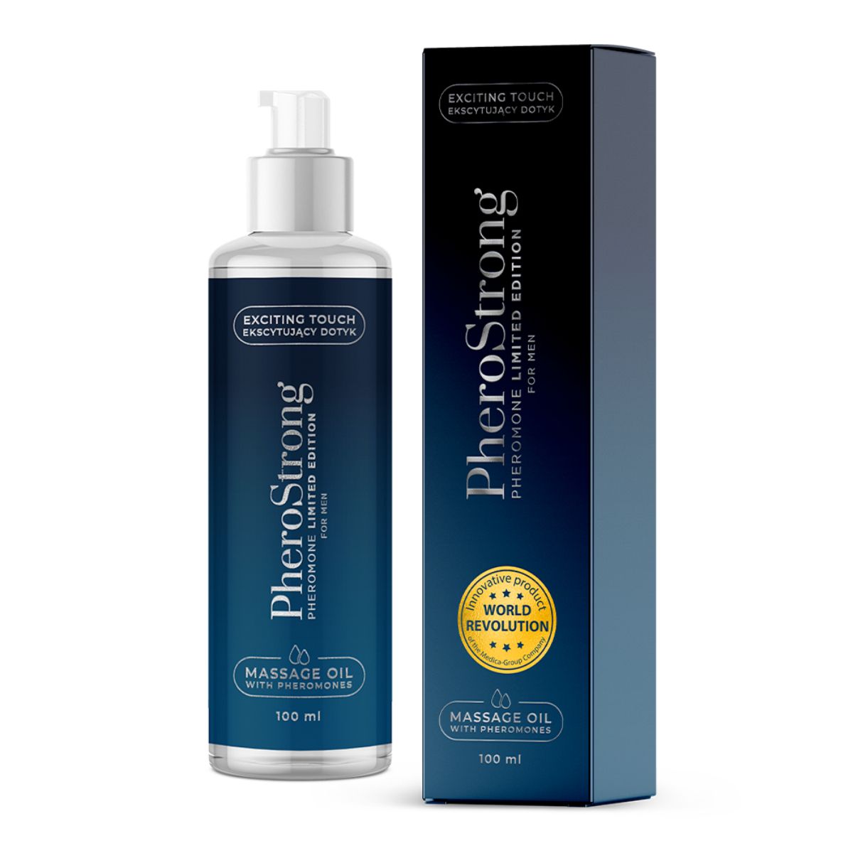 PheroStrong - Limited Edition Men Massageolie - 100 ml