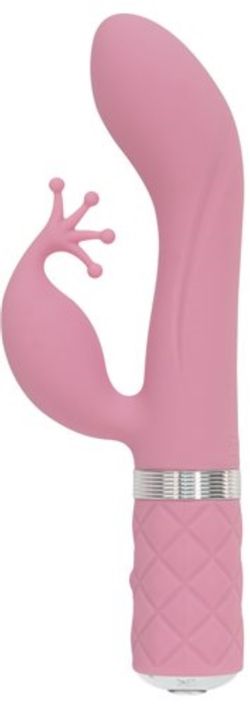 Wibrator króliczek i wibrator punktu G Pillow Talk Kinky – Różowy