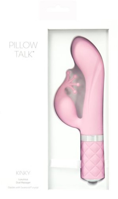 Pillow Talk - Kinky Rabbit & G-Spot Vibrator - Pink - EasyToys