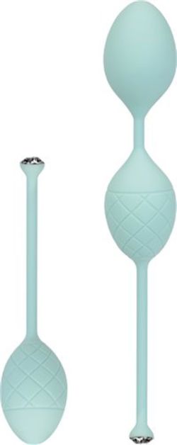 Pillow Talk - Palline del Piacere Frisky - Turchese