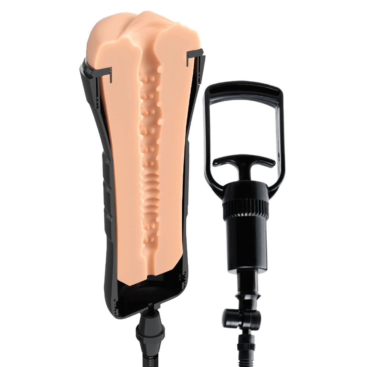 PDX Extreme - Super Sucker XXL Stroker - Zwart - Afbeelding 2