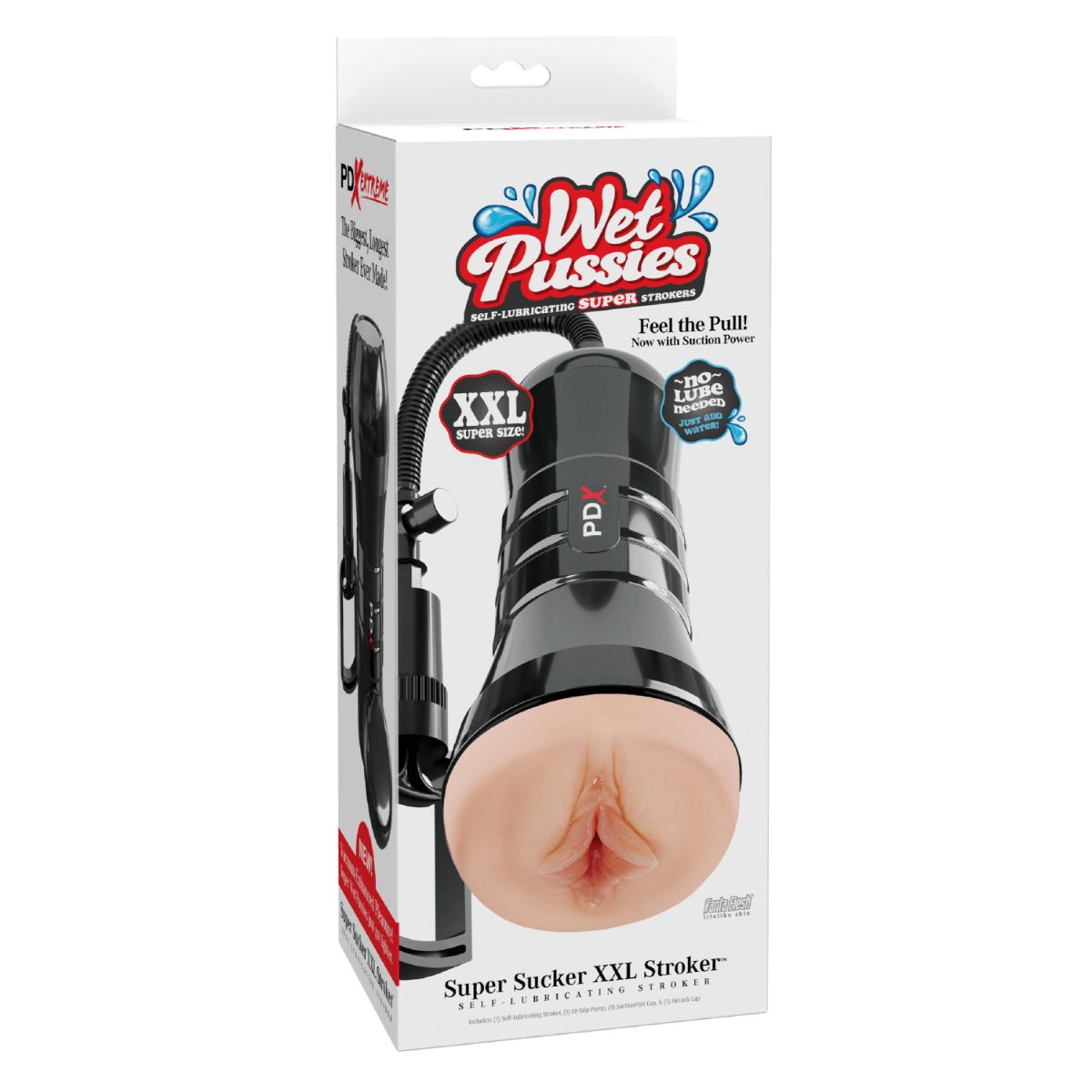 PDX Extreme - Super Sucker XXL Stroker - Zwart - Afbeelding 5
