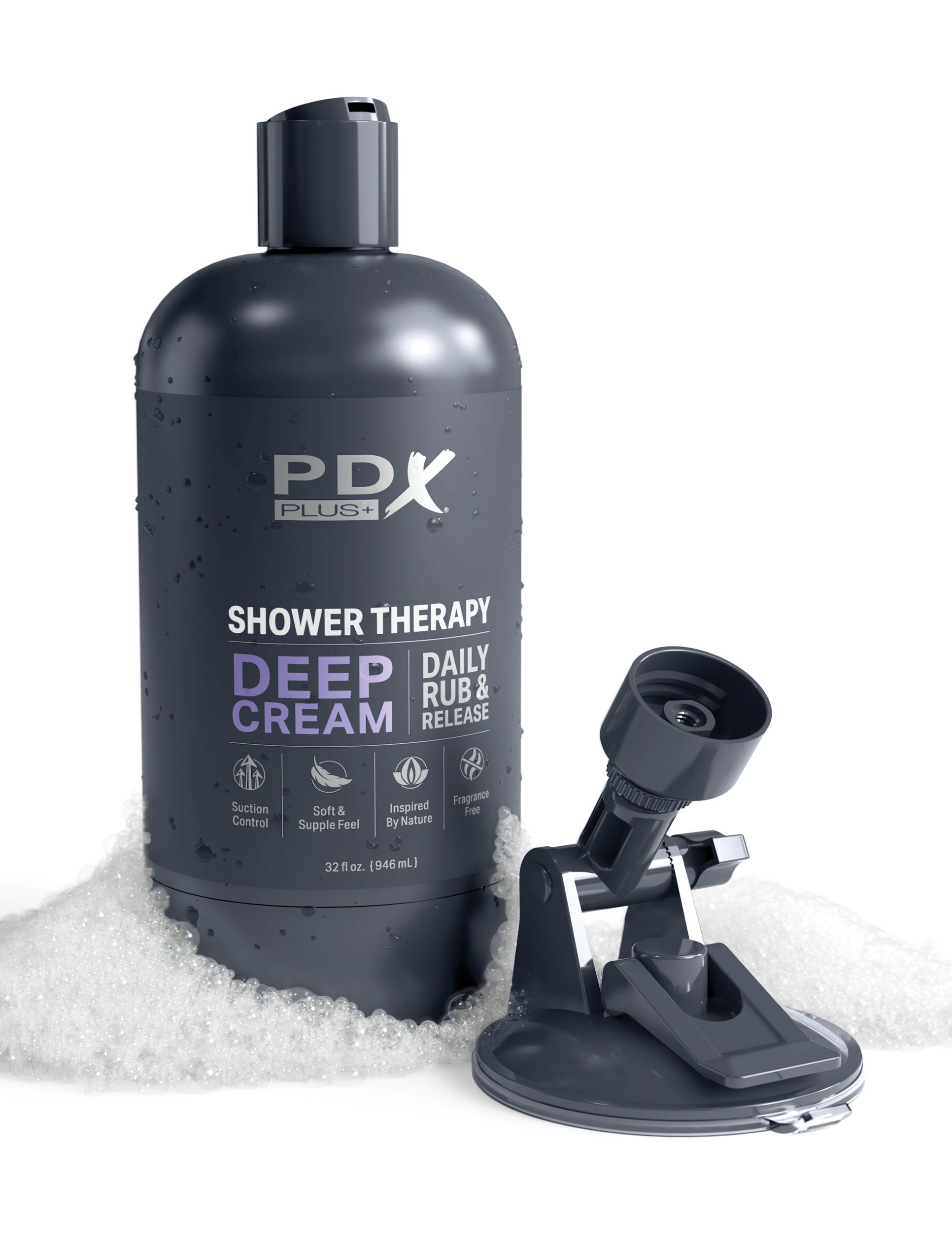 PDX Plus Shower Therapy Masturbator - Deep Cream - EasyToys