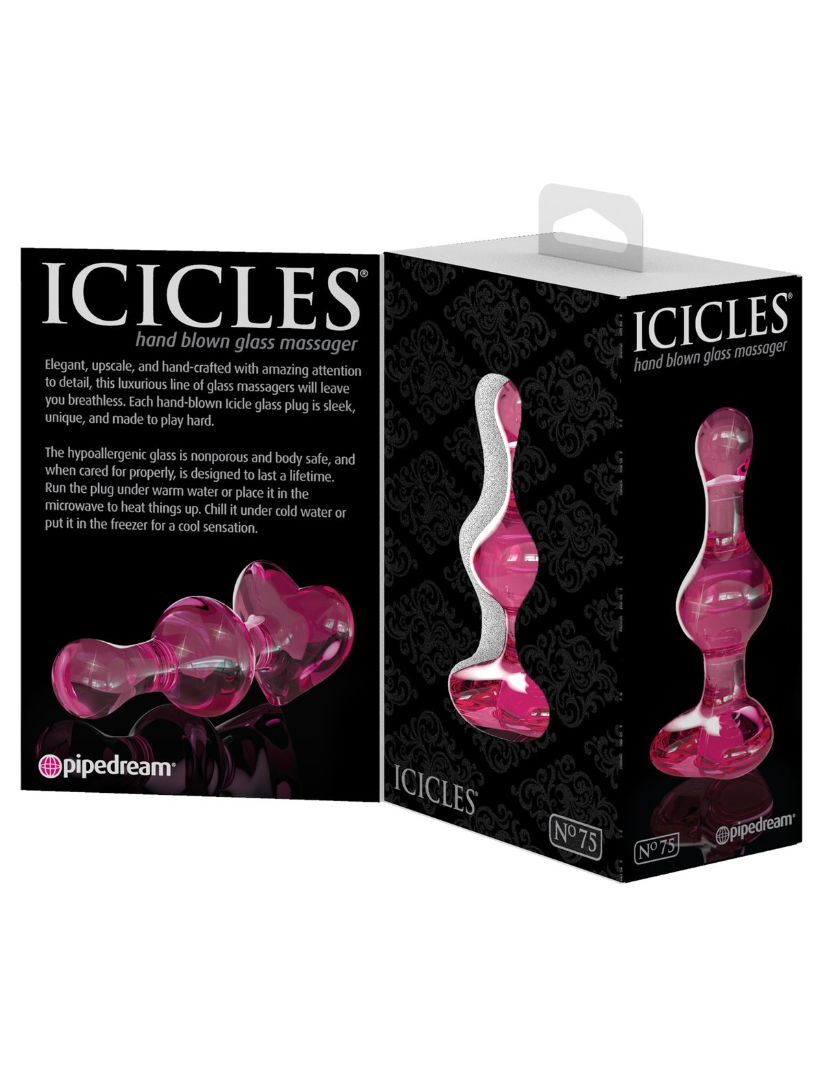 Icicles - Glazen Buttplug No. 75 foto 4