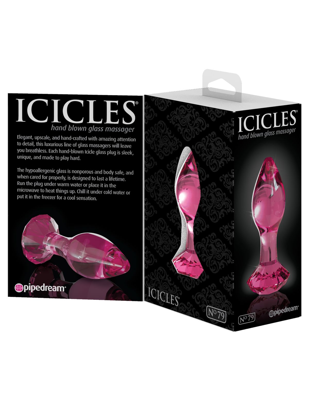 Icicles - Glazen Buttplug No. 79 foto 3
