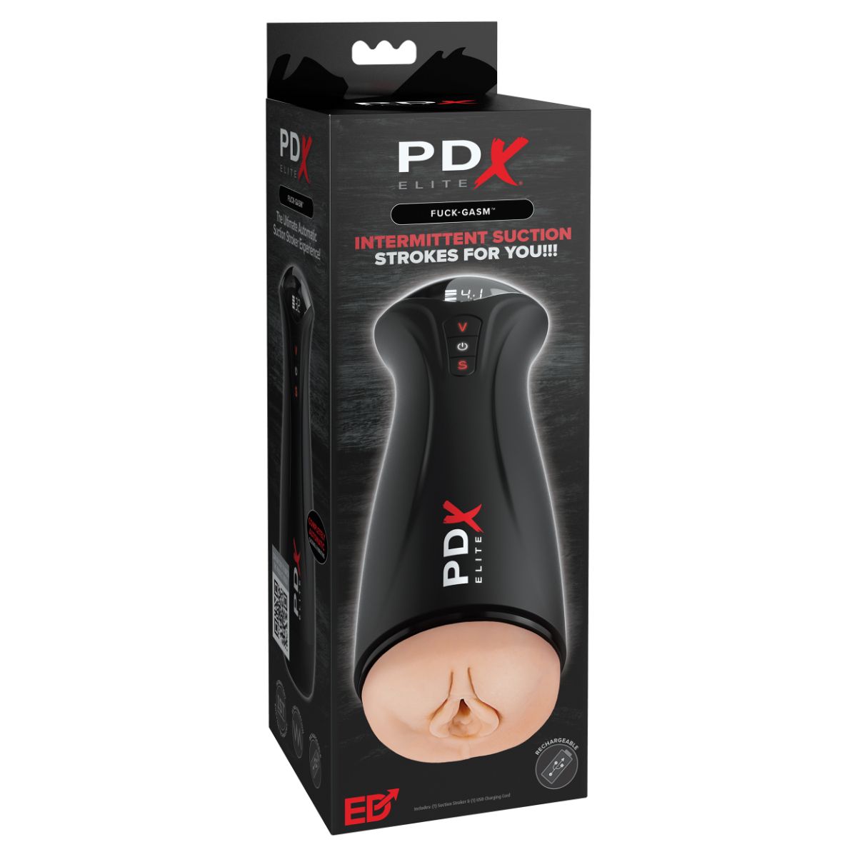 PDX Elite - Fuck-Gasm Stroker - Zwart - Afbeelding 6