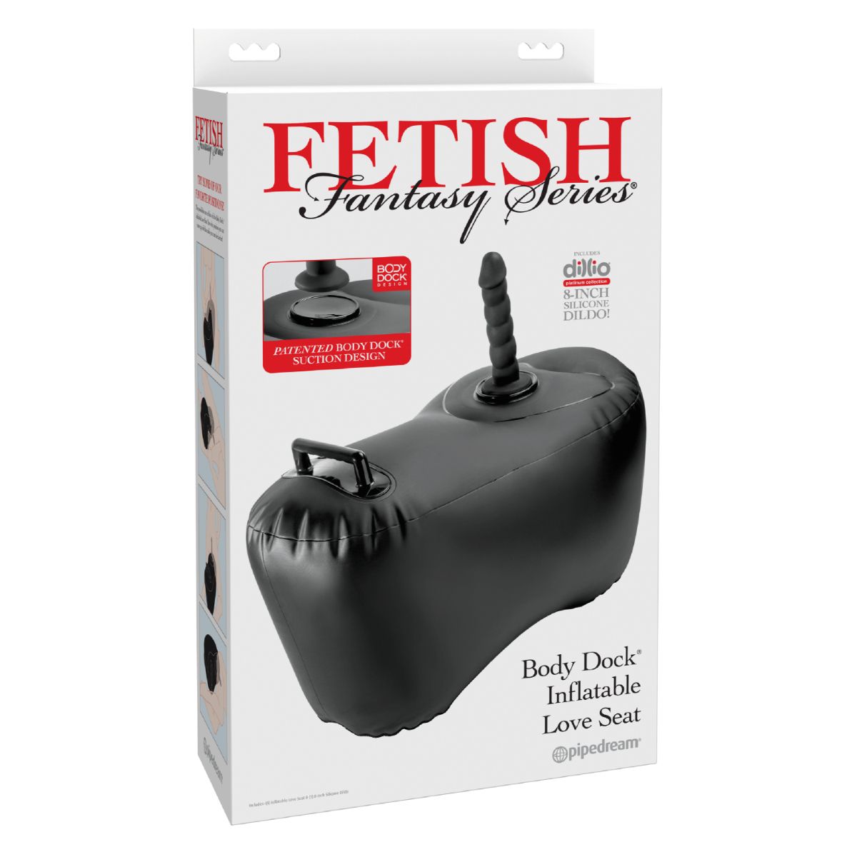 Fetish Fantasy - Body Dock Love Seat - Zwart - Afbeelding 6