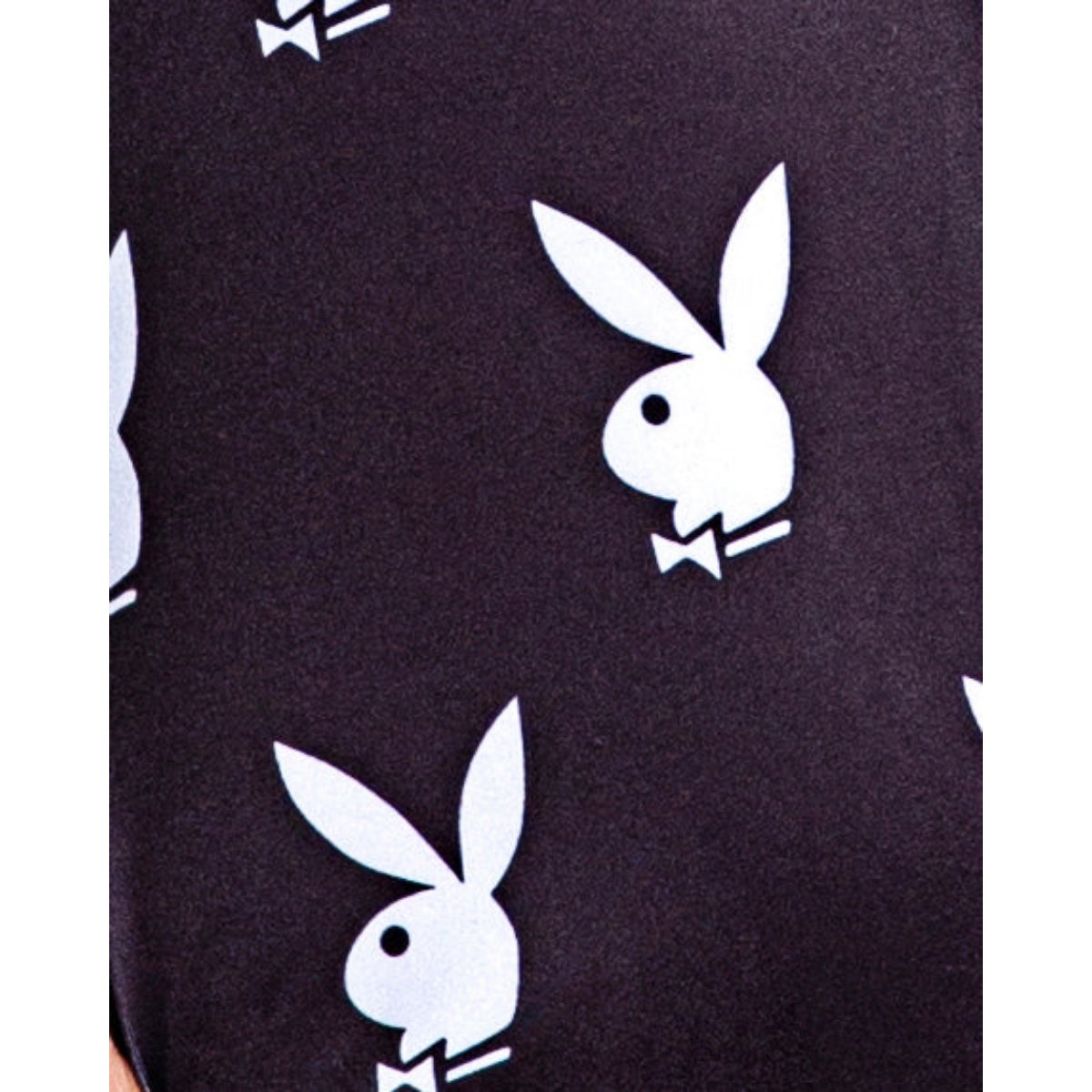 Playboy Lingerie - Slumber Bunny Onesie - Zwart