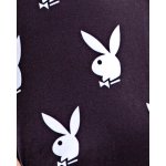 Playboy Lingerie - Slumber Bunny Onesie - Zwart