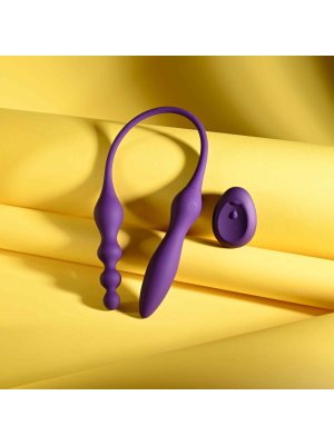 Playboy - This & That Dubbele Vibrator - Purple