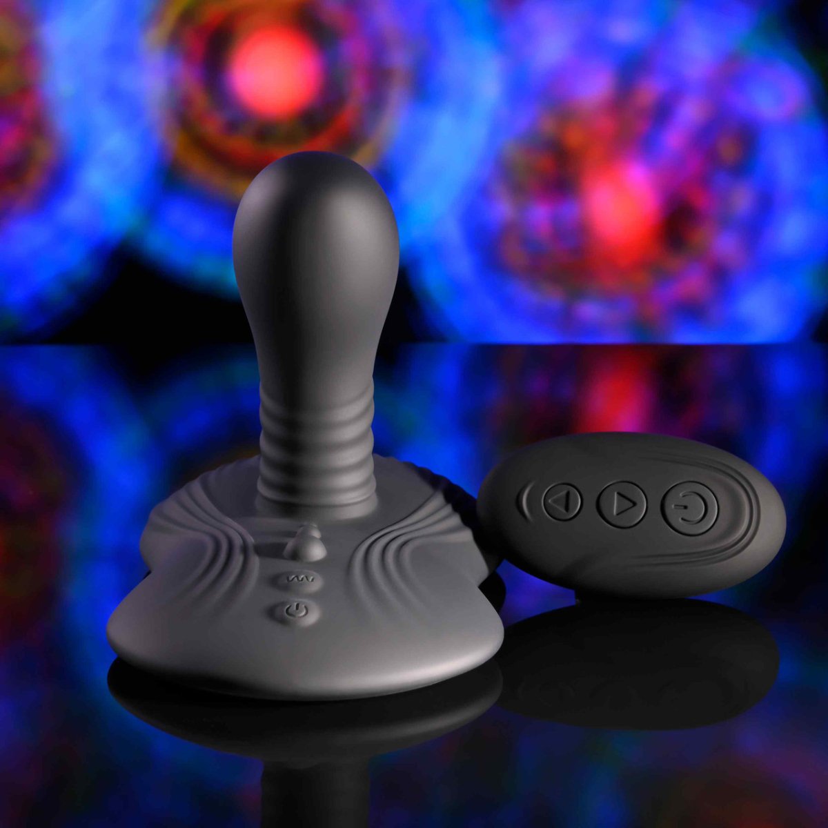 Playboy - Sittin' & Spinnin' Zitvibrator - Zwart