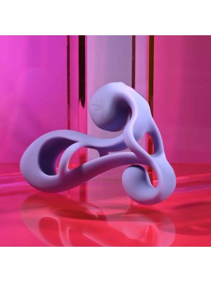 Playboy - Fantasy Cage Wearable Vibrator - Lavender