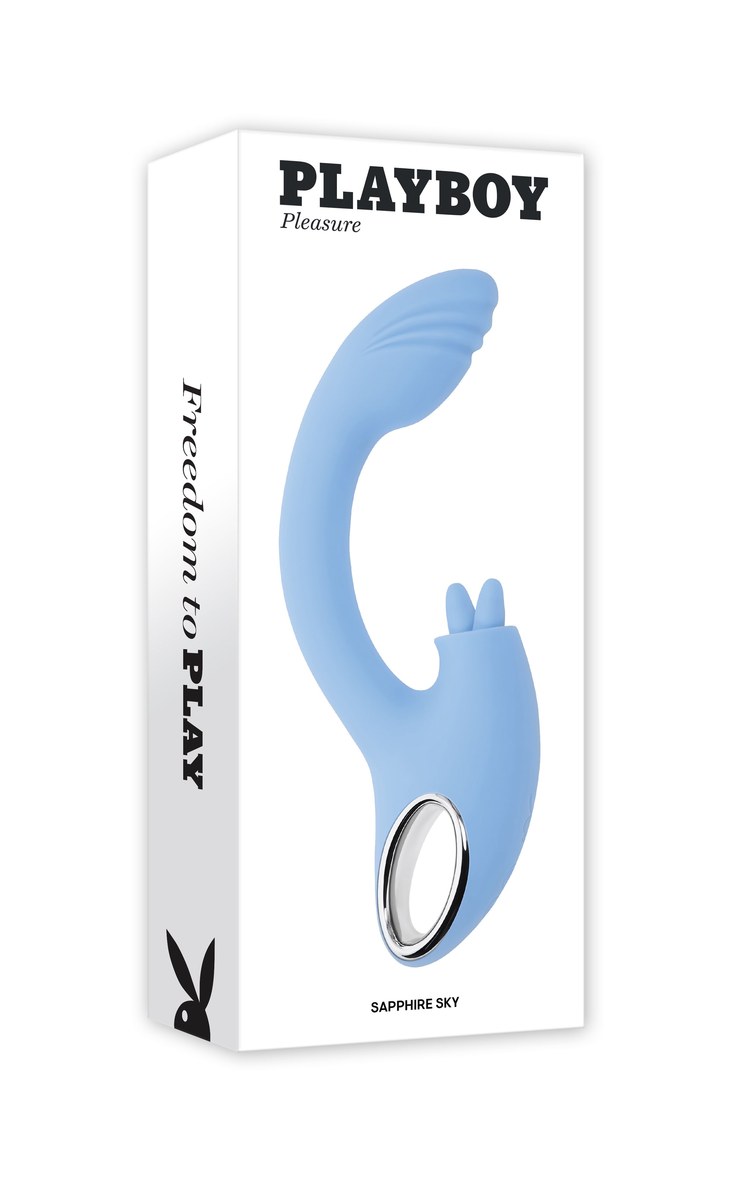 Playboy - Sapphire Dual Vibrator - Sky Blue - Afbeelding 6