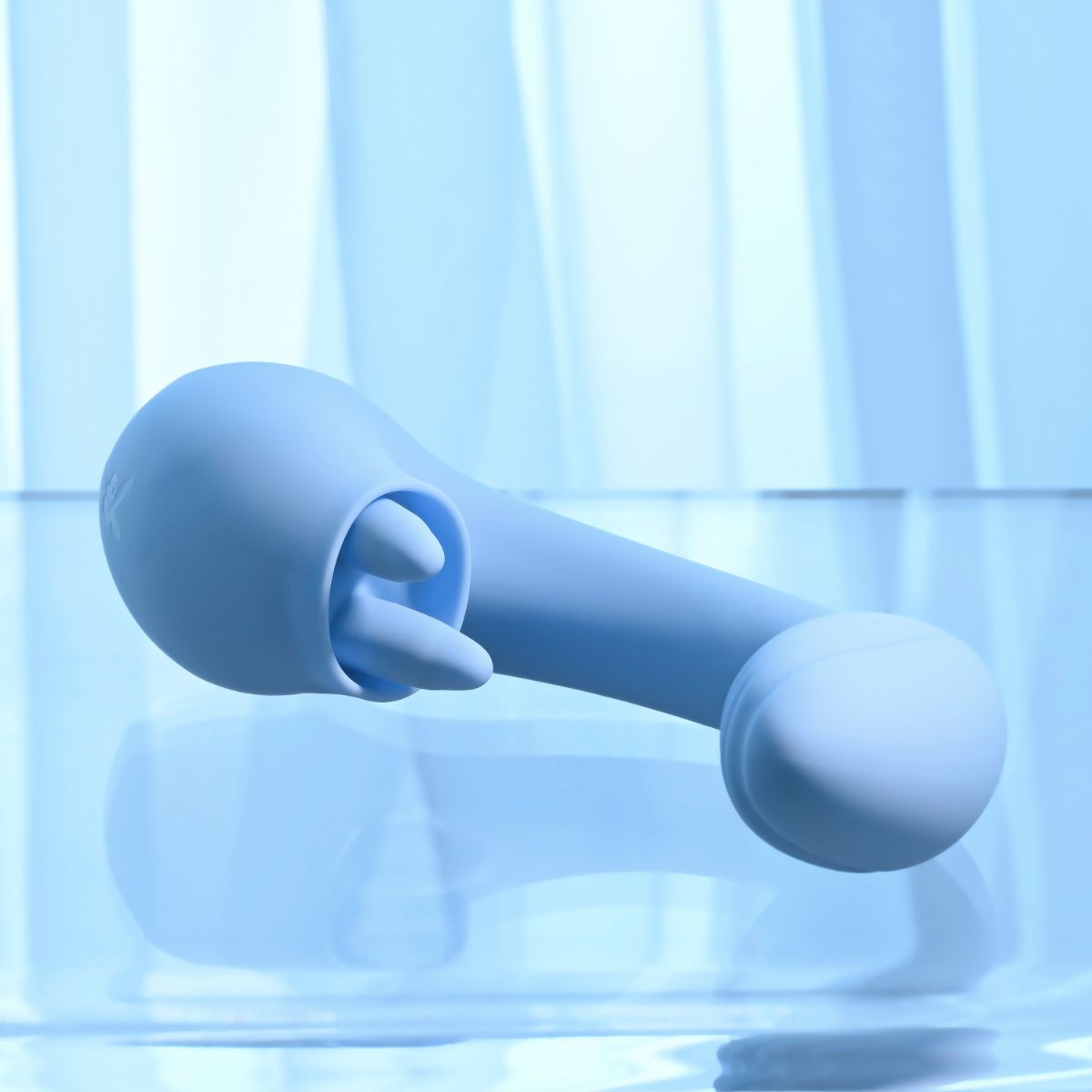 Playboy - Sapphire Dual Vibrator - Sky Blue - Afbeelding 9