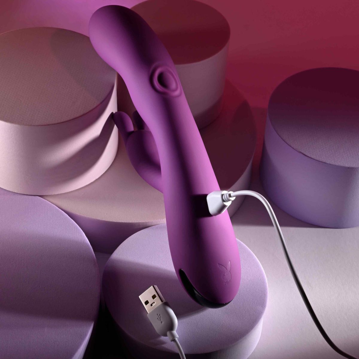 Playboy Pleasure - Busy Bunny G-spot Vibrator - Magenta foto 5