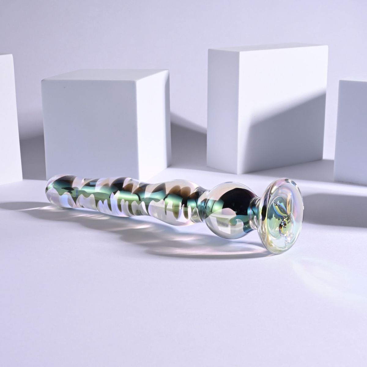 Playboy Pleasure - Jewels Wand Glazen Dildo - 20,3 cm foto 3