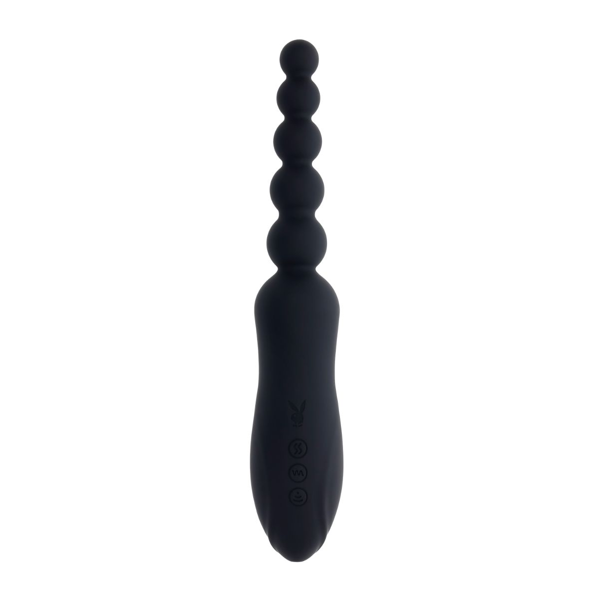Playboy Pleasure - Let It Bead Vibrerende Anaalkralen - Black foto 3