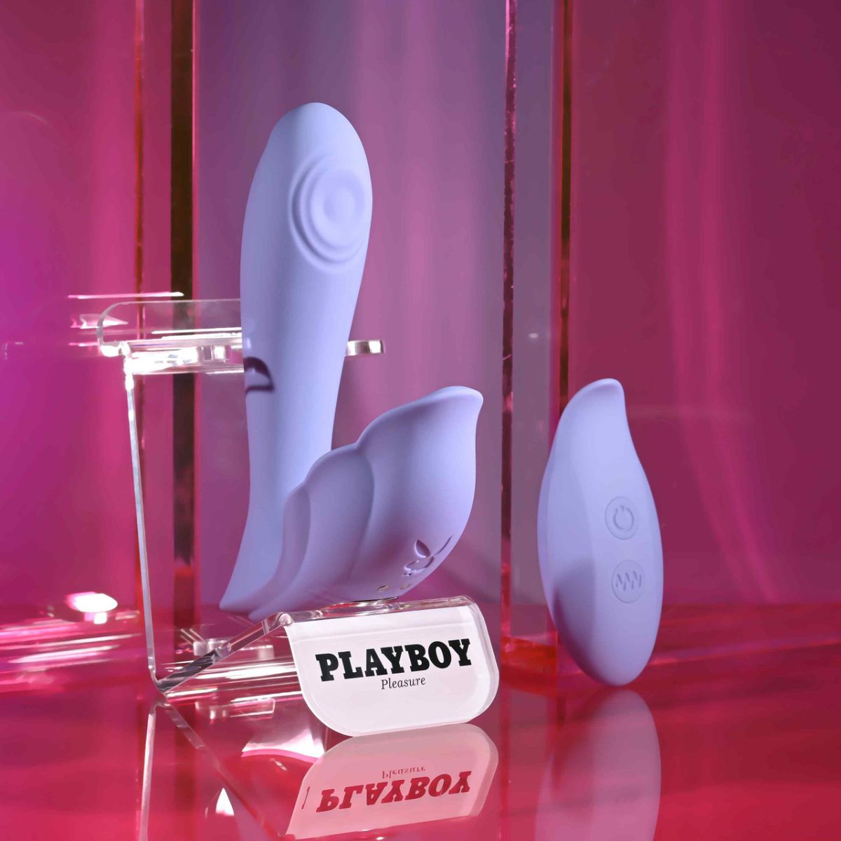 Playboy Pleasure - Lilac Fantasy Dubbele Vibrator - Lavender