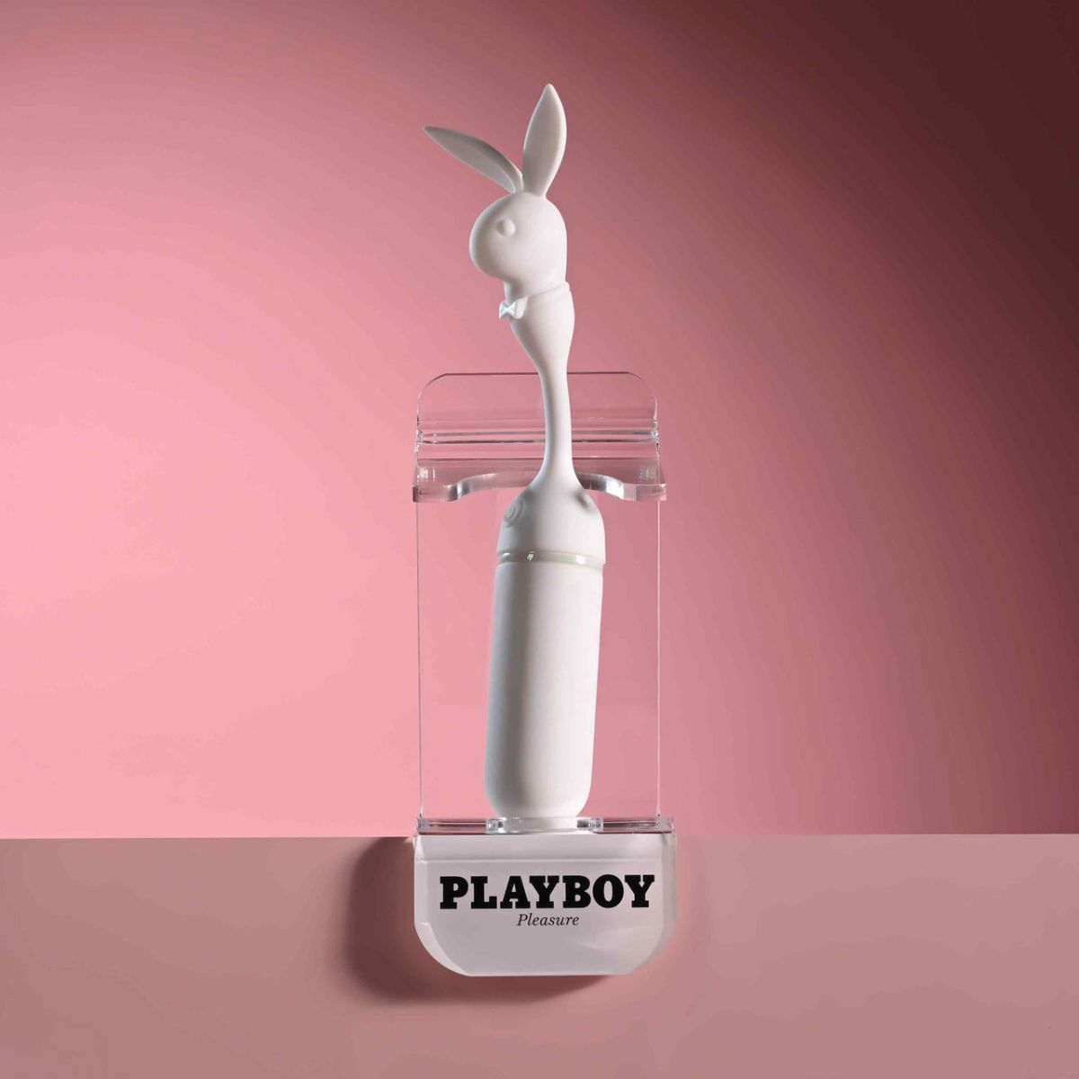 Playboy Pleasure - Lucky Charm Rabbit Vibrator - Wit foto 2