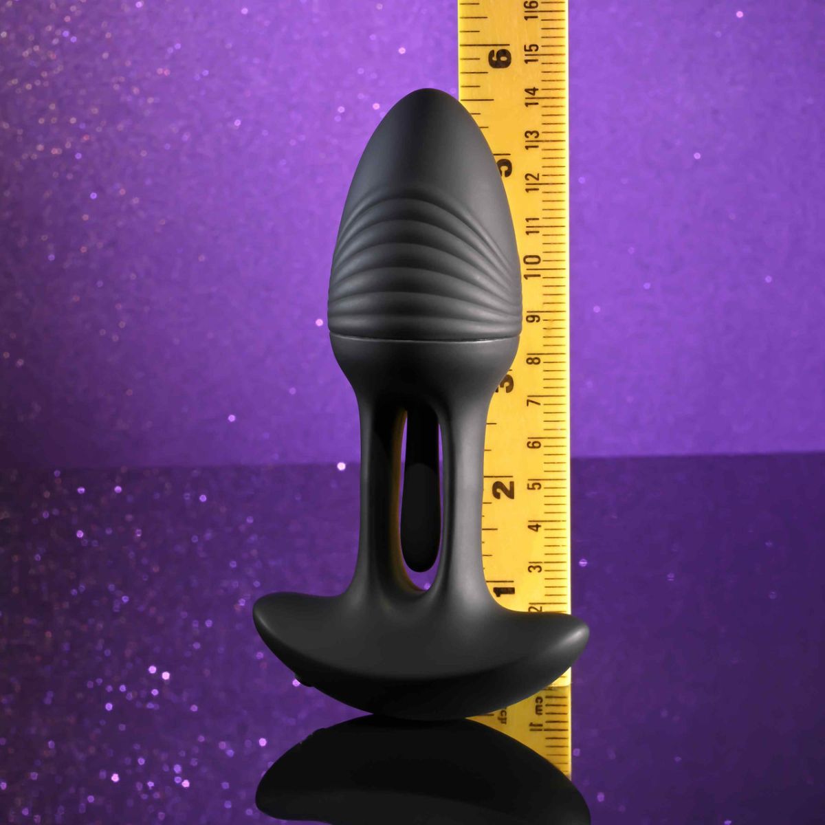 Playboy Pleasure - Rim Shot Vibrerende Anaalplug - Zwart foto 4