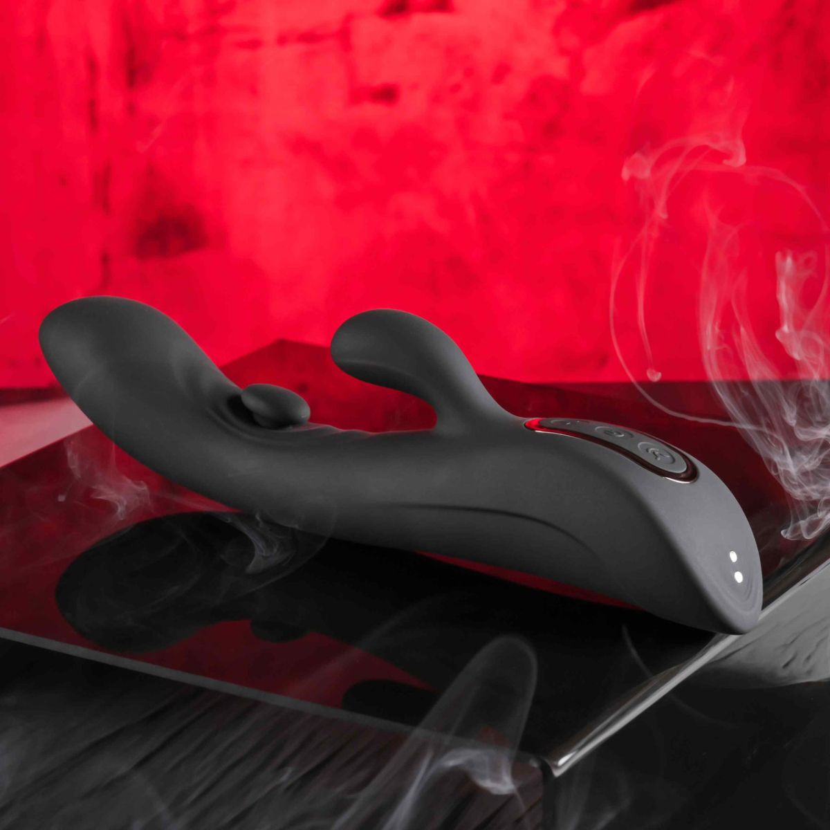 Playboy Pleasure - That's the Spot Dubbele Vibrator - Zwart foto 8
