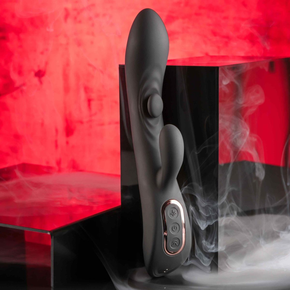 Playboy Pleasure - That's the Spot Dubbele Vibrator - Zwart