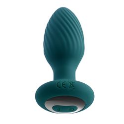 Playboy - Spinning Tail Teaser Buttplug - Teal