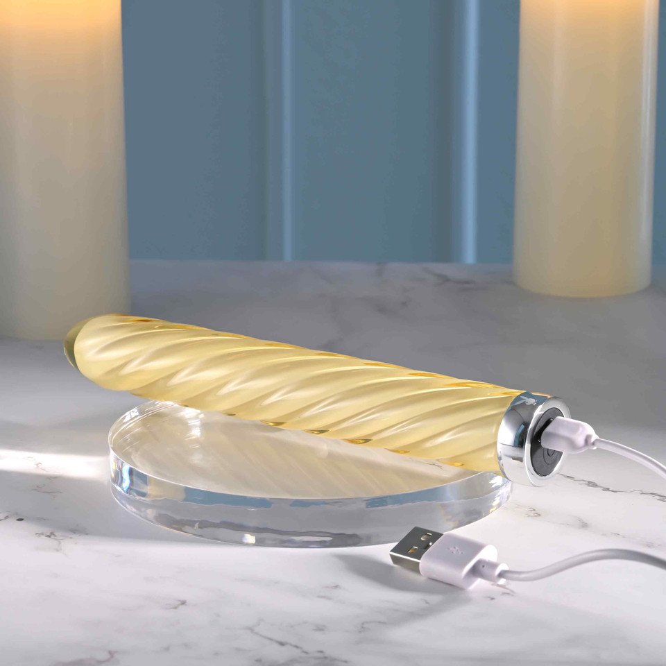 Playboy - Twist of Fate Glazen Dildo