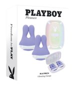 PLAYBOY Pleasure – In A Pinch – Vibrerende Tepelklemmen