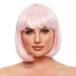 Pleasure Wigs - Pruik Cici Pink Glow in the Dark