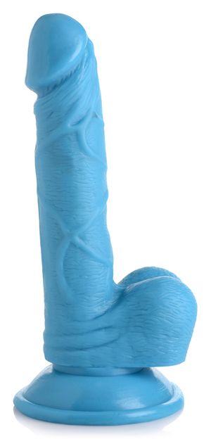 Poppin Dildo 16,5 cm - Blau