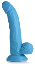 Poppin Dildo 19 cm - Blauw