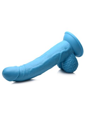 Poppin Dildo 19 cm - Blauw